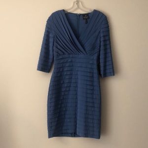 Adrianna Papell- light blue semi formal dress